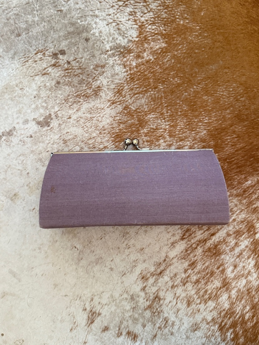 Purple Clutch Handbag